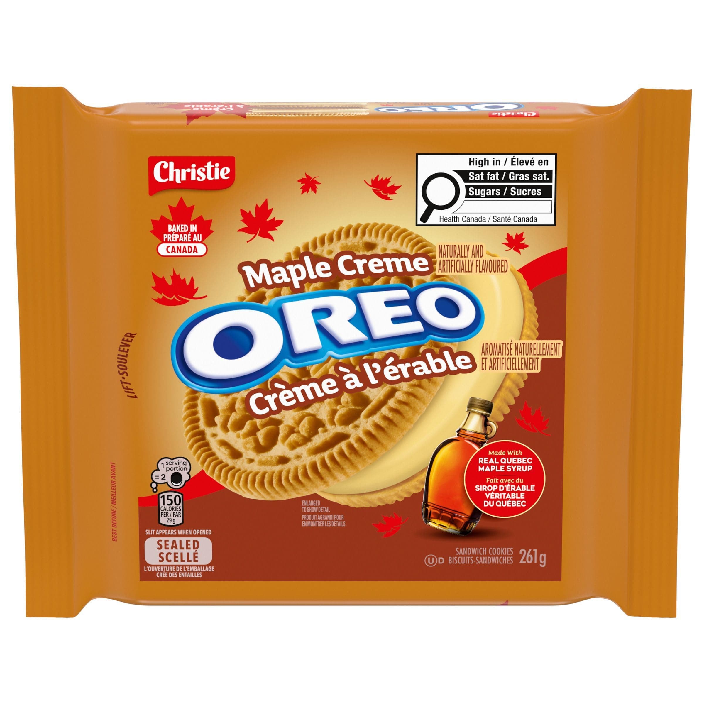 OREO MAPLE CREME 261 G
