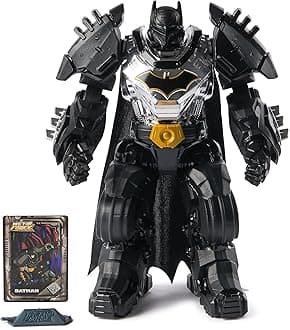 Metal Force Batman Action Figure 12" Oversized Superhero Collectible Kids Toy for Boys and Girls Ages 4+
