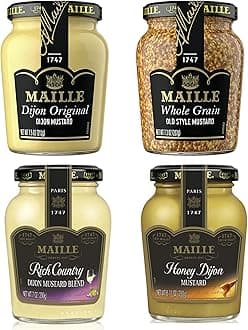 Maille Mustard Variety Pack 7 Oz, 4 Count