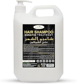 ECOLYTE+ Shampoo, La Parisienne Premium Luxury, For Hairfall, Dandruff and Frizzy Hair, Nourishes, Repair & Shine, Long and Lifeless Hair, Paraben Free - (Keratin Treatment, 5 Liter)