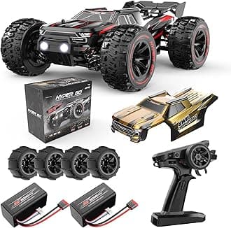 HYPER GO H14BM V3 1/14 Brushless RC Cars for Adults Fast 50 mph, RC Trucks 4X4 Offroad Waterproof, Electric Powered High Speed RC Car, Fast Extreme RC Truggy with 3S Battery for Snow Sand
