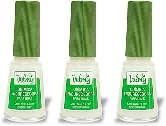 Quimica Endurecedora Nail Hardener - Strengthener and Protective Polish Treatment for Extra Strong Nails - Pack of 3