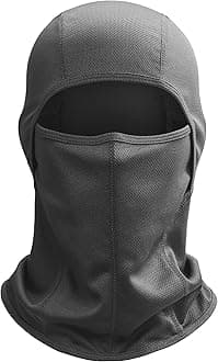 Ski Mask Balaclava Face Mask Shiesty Mask for Men Women, Motorcycle UV Protector Windproof Neck Warmer Face Cover for Snowboarding, Skiing, Hunting, Cycling, Grey