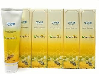 ATOMYToothpaste Natural Oral Care with Propolis & Green Tea Extract 5 x 200g