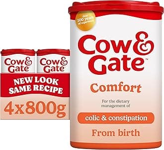 Comfort Baby Milk Powder Formula, from Birth, 800 g (Pack of 4)