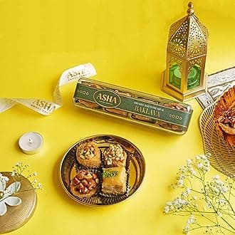 ASHA SWEETS Baklava Assorted Sweets (Pack Of 2 X 100 Grams)| Made with Pure Ghee |Premium Sweets Perfect for Gifting and Snacking| Turkish Delight Made With Fresh Ingredients