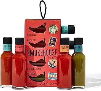 Gifts, Hot Sauces To Go: Global Edition Gift Set, Includes 5 Unique Hot Sauces: My Outback is Burning, Rio de Janeiro, Mexican Style, Puerto Rican, and Cuban Dream