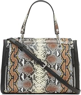 Calvin KleinReyna Novelty Satchel, Caramel Combo, One Size