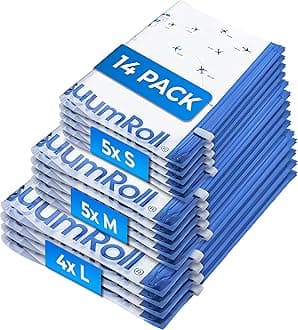 myHodo Vacuum Compression Bags for Rolling (14 Pieces) - Versatile Travel Sacs for Suitcase & Backpack, Reusable Storage Solution, Durable & Hygienic, Easy to Use, Suitable for All Textiles & Clothes
