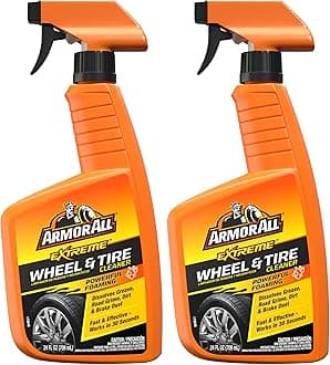 Extreme Wheel and Tire Cleaner by Armor All, Car Wheel Cleaner Spray, 24 Fl Oz (Pack of 2)