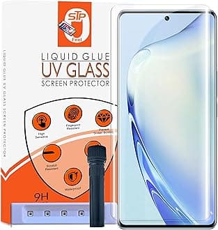 STP FEEL® UV HD+ Tempered Glass Screen Protector Guard Compatible For Oppo F27 Pro 5G / F27 Pro+ Plus 5G (6.7 Inch, Pack of 1) Full Adhesive UV Curved Case Friendly HD+ Clarity