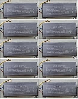 10 Quantity, 50W 1500mA, LED Flood Light Driver, Input AC 100-300V, 50-60HZ, Output DC 24-40V, Used For Repair 50W 150W 200W 100W 400W Flood Lights