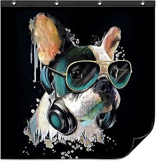 CHOOVEEON Sound Absorption Blankets-Sound Absorbing Sheet-Sound Dampening Blanket-Sound Proof Blanket-Art Acoustic Foam Panels-Bedroom Soundproofing Curtains-Noise Blocking For Wall and Doors（48"x48"）