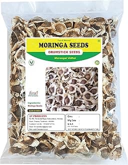 3V PRODUCTS Moringa Seed 200g | Drumstick Seed | Murungai Vidhai | Moringa Oleifera