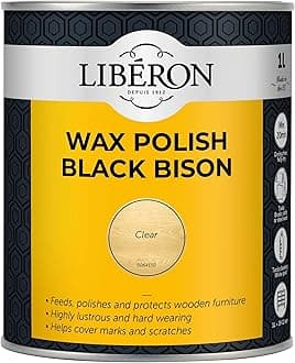 Wax Polish Black Bison Paste Clear 1L