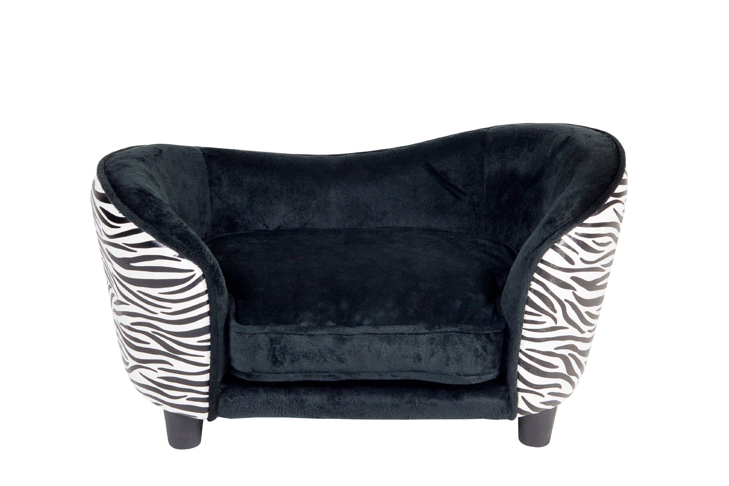 Ultra Plush Snuggle Bed, Zebra