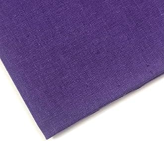 M & J Plain 100% Cotton Fabric - 60 INCH Wide - 10 Colors by (Purple, 3 METRE)