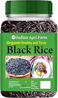 Iagrifarm Black Kavuni Rice Pack of 500 gram | Karuppu Kavuni Arisi