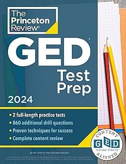 Princeton Review GED Test Prep, 2024: 2 Practice Tests + Review & Techniques + Online Features (2024)