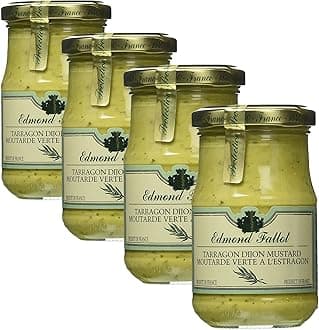 Tarragon Dijon Mustard 7.4 Ounce (Pack of 4)