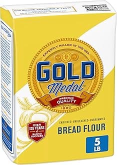 Premium Quality Bread Flour for Baking, 5 lb