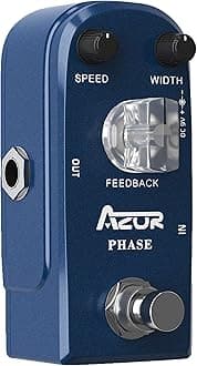 AZOR AZOR Phase True Bypass Guitar Effect Pedal Pure Analog