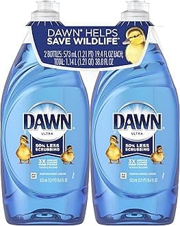 Dawn Ultra Dishwashing Liquid Dish Soap, Original Scent, 19.4 Fl Oz (Pack of 2)