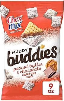 Muddy Buddies Peanut Butter and Chocolate Snack Mix, Snacks, 9 oz