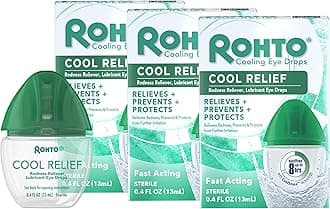 Cool The Original Cooling Redness Relief Eye Drops,0.4 Fl Oz (Pack of 3)