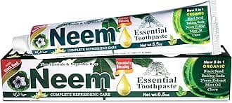 Neem Essential Toothpaste New 5 In 1 100% Fluoride Free