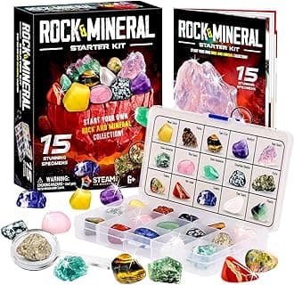 Eduman Rock & Mineral Starter Kit EDM058, 6+