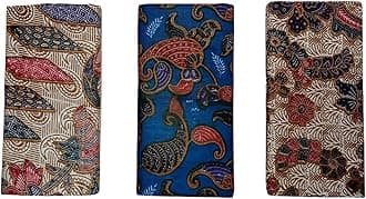 RAGINI V Pure cotton Batik Print Lungi Sarong mundu Dhoti For Men & Women (Casual wear | Beach wear | Couple wear | Free size) (3)