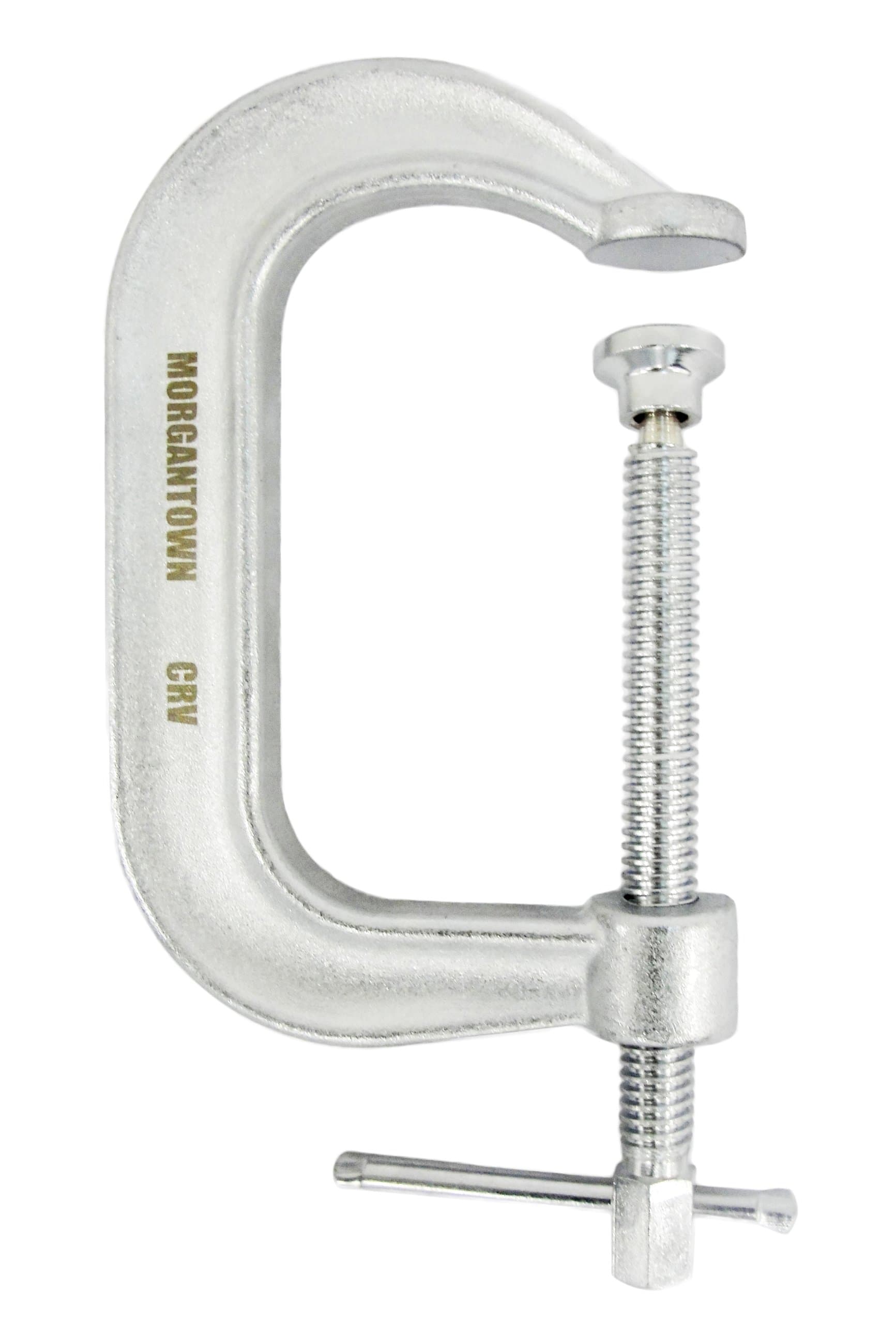 6" CHROME PLATED C CLAMP HEX HEAD
