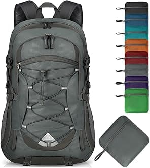 IGOLUMON Hiking Backpack 40L Packable Lightweight Camping Backpack Men Women Waterproof Hiking Daypack Outdoor Travel Daypack