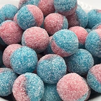 Barnetts Sweets Mega Sour Candy Bubblegum Burnet, Mega Sour Candy, Bubblegum Flavor, 3.7 oz (104 g), Sour Candy, Mega Sour, Soup