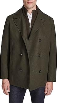 Kenneth Cole Men's Men's Wool Top Coat Wool Coat