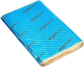 Amazon Basics Car Sound Deadening Mat, 18" x 32", 9-Piece, Noise and Heat Insulation, Vibration Dampening, 0.1-inch Thick