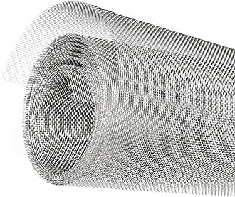 UNU 304 Stainless Steel Wire Mesh Roll 2.5 Metre x 300mm, Rodent mesh/Metal Mesh/Window Screen Mesh, Prevent Mouse Mice Snakes Hornets Rodents Entering,Easy to Cut and Install