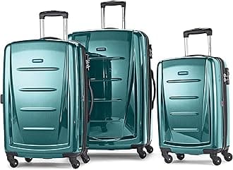 Samsonite Winfield 2 Hardside Luggage with Spinner Wheels, 3-Piece Set (20/24/28), Cactus Green