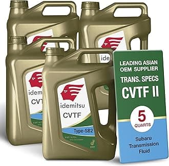 Idemitsu CVT Transmission Fluid Type SB2 – 5 Quart, Case of 4 | Designed for Enhanced Performance and Protection for Subaru Transmissions