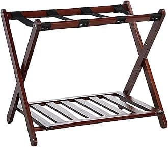 Luggage Rack with Shelf