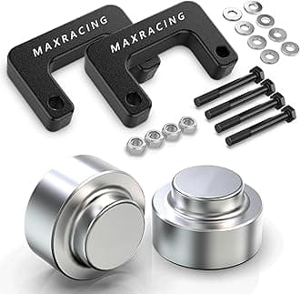 Maxracing 1.5" Front + 1.5" Rear Leveling Lift Kit Compatible with 2007-2020 Chevy Suburban 1500/2007-2013 Chevy Avalanche 1500/2007-2020 Chevy Tahoe / 2007-2020 GMC Yukon 1500 4WD/2WD
