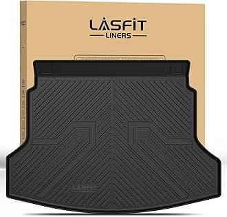 LASFIT Trunk Mat for Honda CRV 2012-2016, All Weather Custom Fit TPE Cargo Mat for CR-V 2012 2013 2014 2015 2016 Trunk Liner Trunk Tray Cargo Liner Cargo Tray, Black