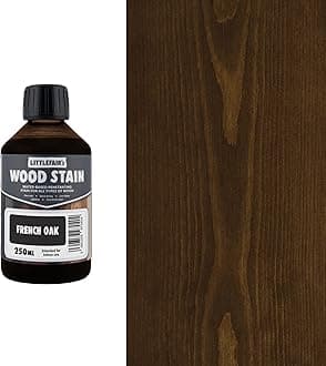 Wood Stain Water-Based - (French Oak) – Non-Toxic, Eco-Friendly & Quick Drying - Easy-to-Apply, Concentrated Formula for All Wood Types – 250ml