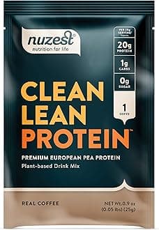 Clean Lean Protein - Premium Vegan Protein Powder, Real Coffee, Sample Size, 1 Serving