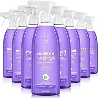 Method All Purpose Cleaner, French Lavender, 28 Ounce (Pack 8)