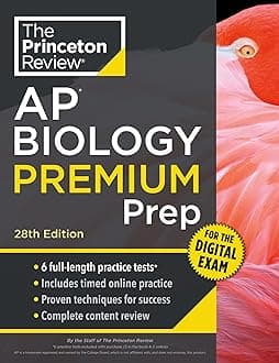 Princeton Review AP Biology Premium Prep, 28th Edition: 6 Practice Tests + Digital Practice Online + Content Review (College Test Preparation)