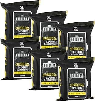 The Nobleman Cleansing Wipes 6 Pack (180 ct., Chamomile)