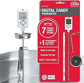 CDN DTC450 Digital Pre-Programmed & Programmable Candy Thermometer
