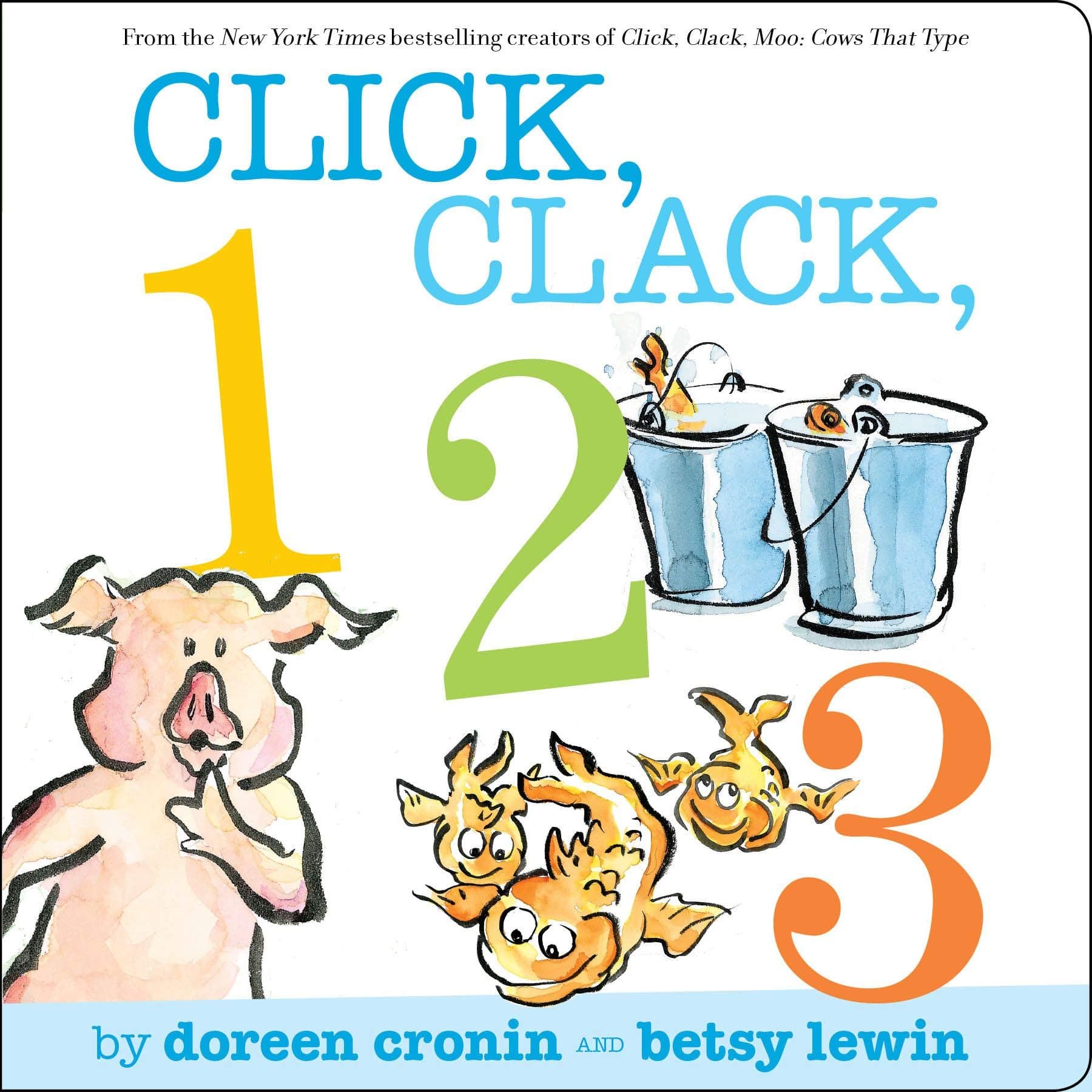 Simon & Schuster Click, Clack, 123